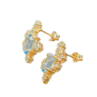 Cercei argint topaz [2]