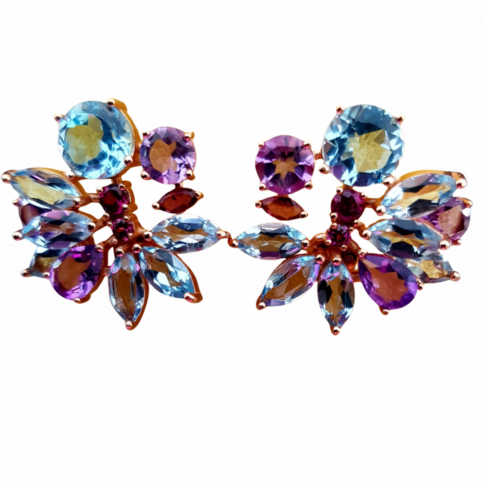 Cercei argint topaz [1]