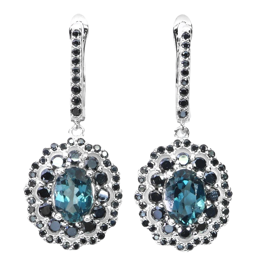 Cercei argint topaz london [1]