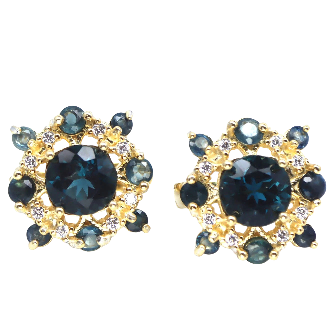 Cercei argint topaz london [3]