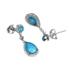 Cercei argint turquoise [2]