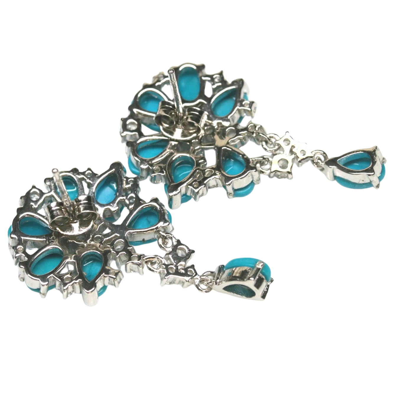 Cercei argint turquoise [2]