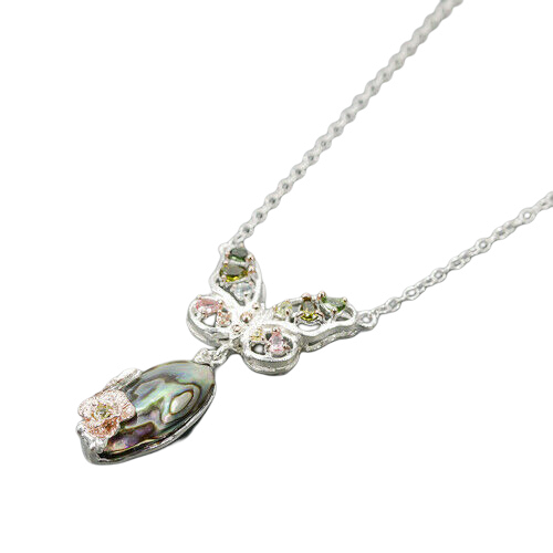 Colier argint abalone [2]
