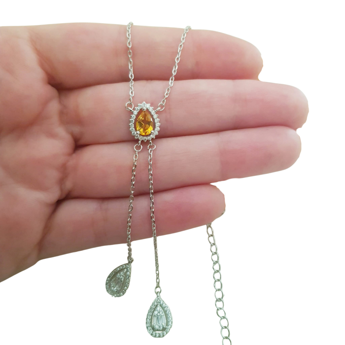 Colier argint citrin [4]