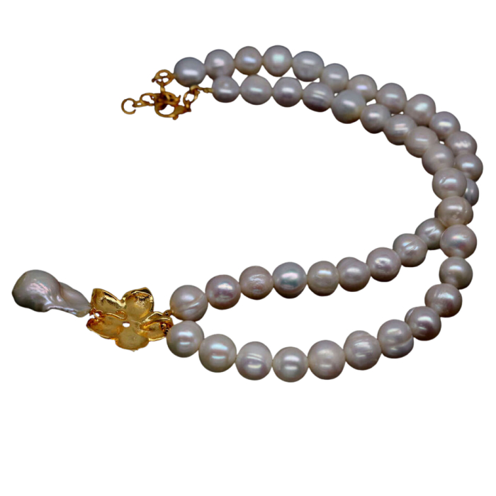 Colier argint perle [4]