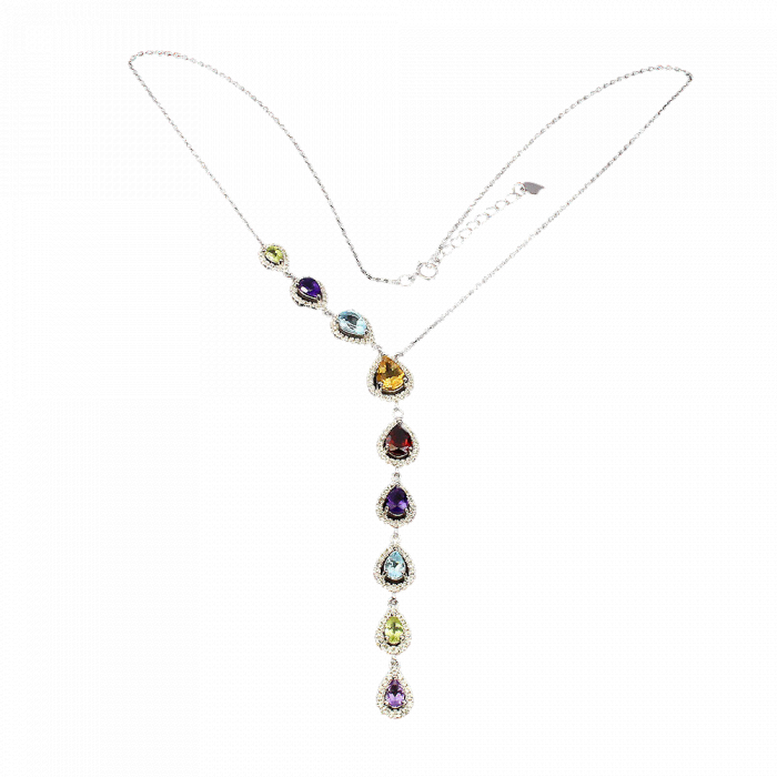 Colier argint semipretioase [3]