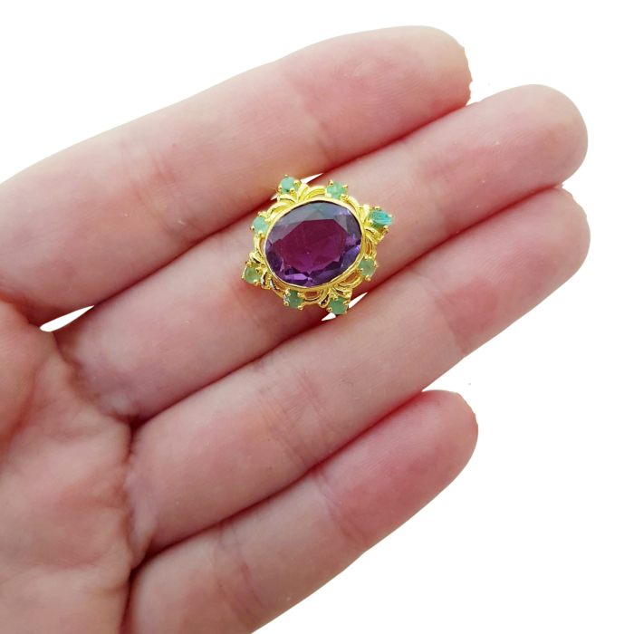 Inel argint ametist [4]