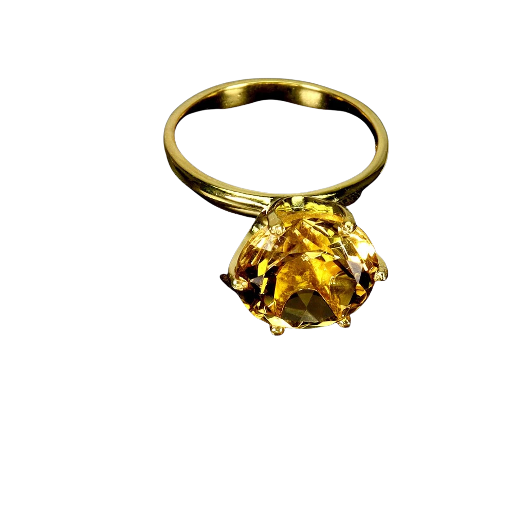 Inel argint citrin [3]