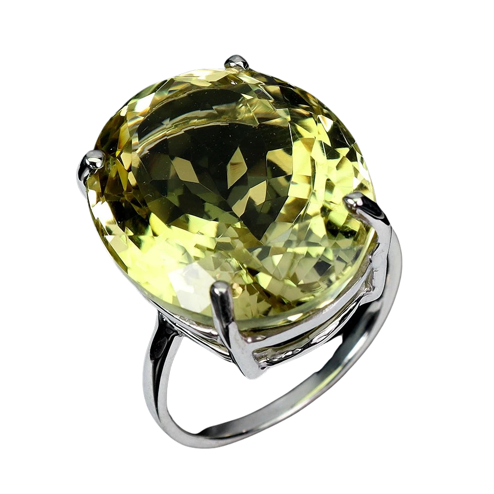 Inel argint cuart lemon [2]