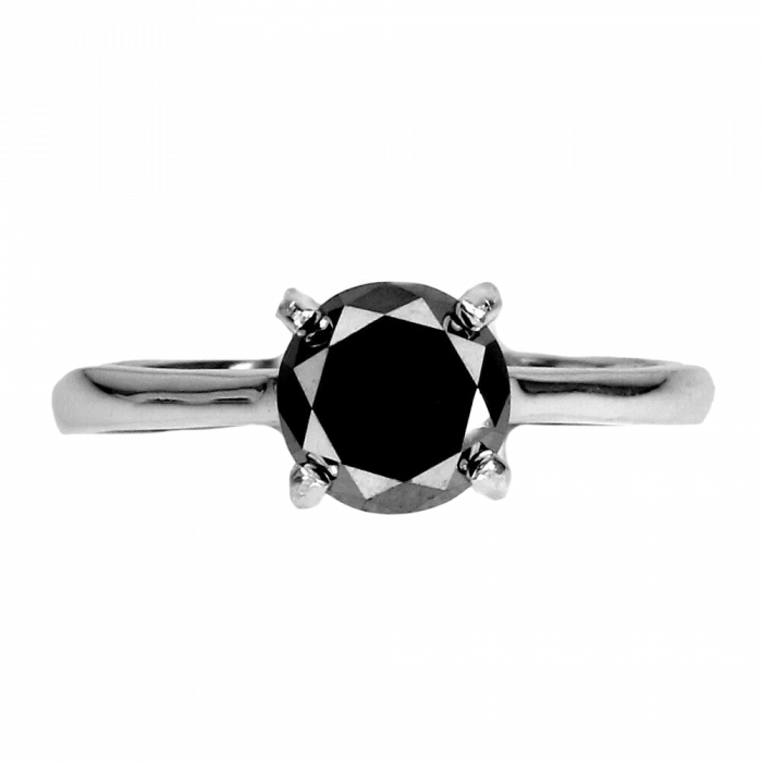 Inel argint diamant [5]
