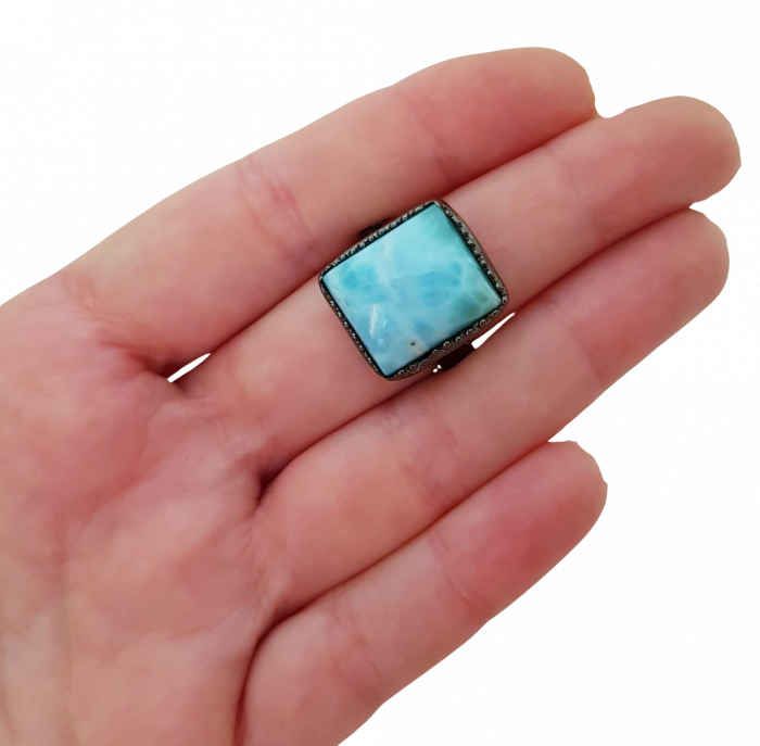Inel argint larimar [3]