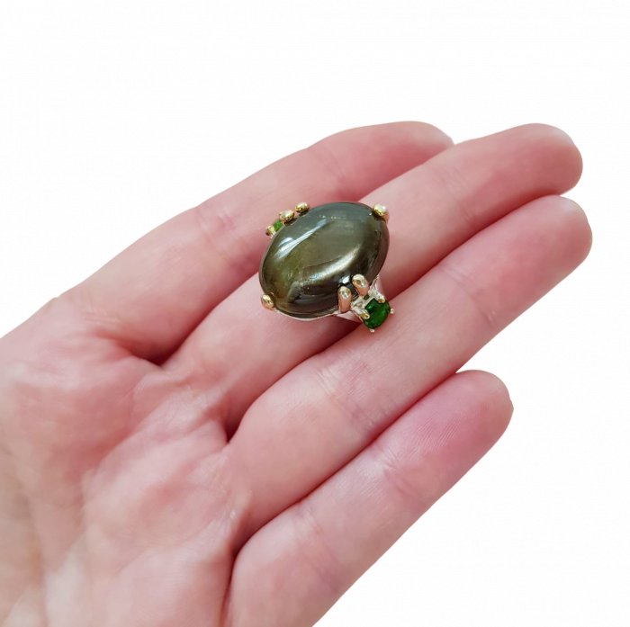 Inel argint safir [3]
