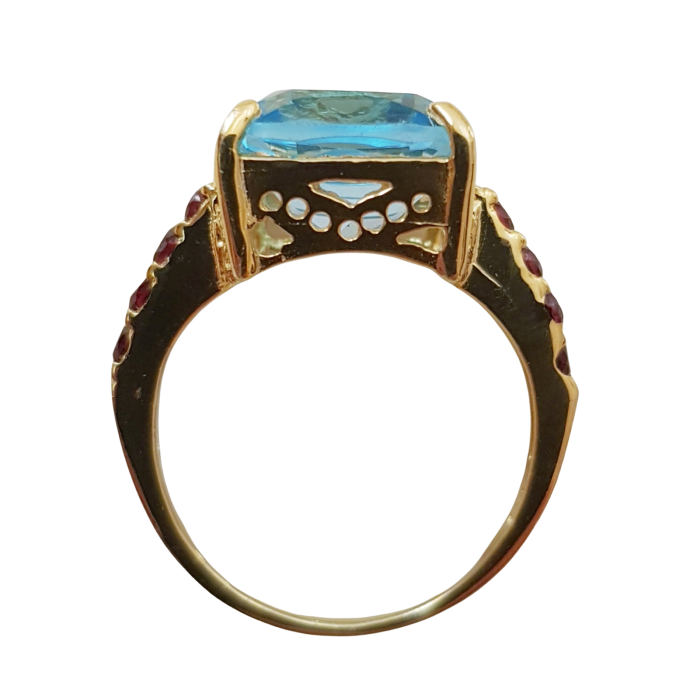 Inel argint topaz [4]