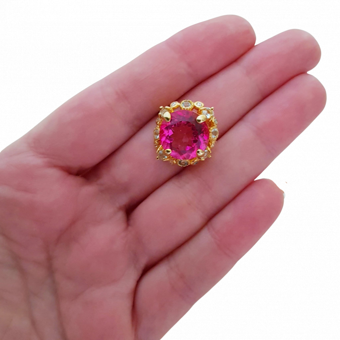 Inel argint topaz [3]