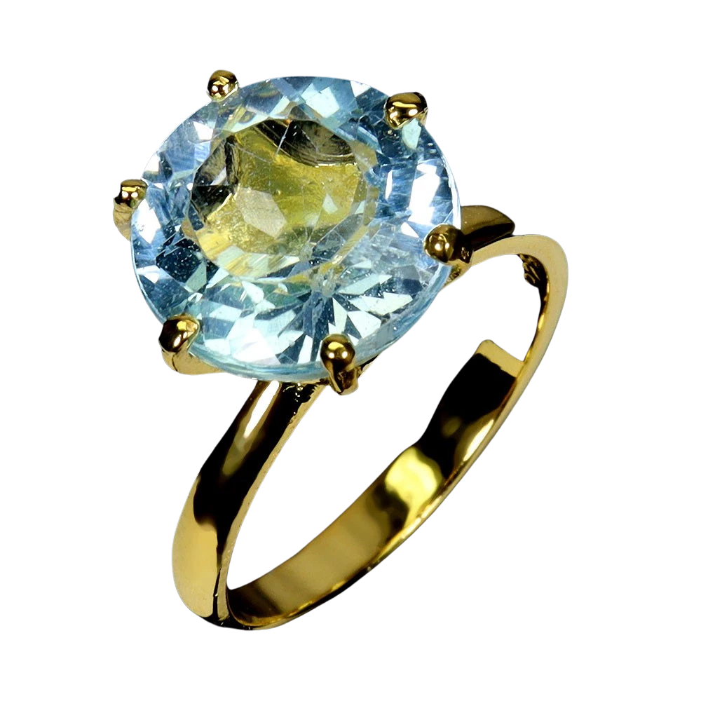 Inel argint topaz [2]