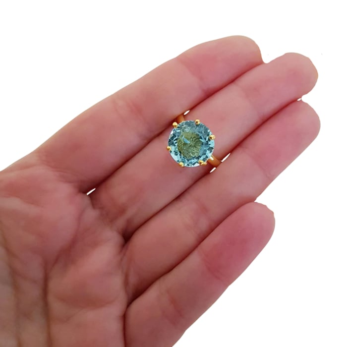 Inel argint topaz [5]