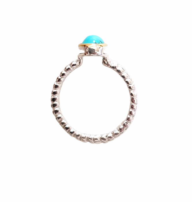 Inel argint turquoise [2]