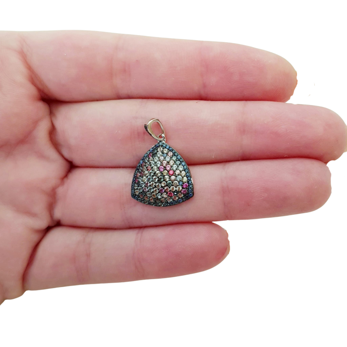 Set argint safir multicolor [4]
