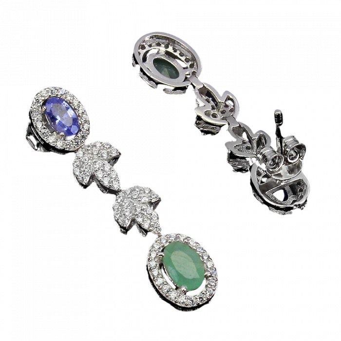 Set argint tanzanit [5]