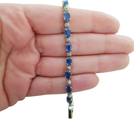 Bratara argint kyanit [3]