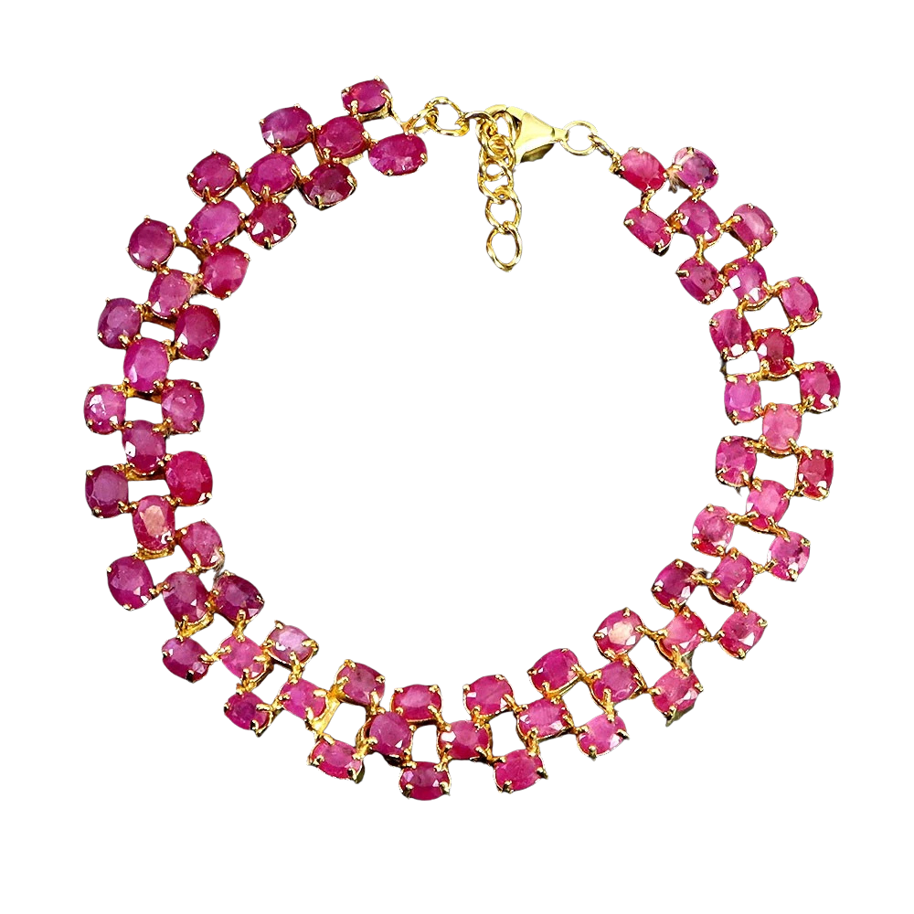 Bratara argint rubin [1]