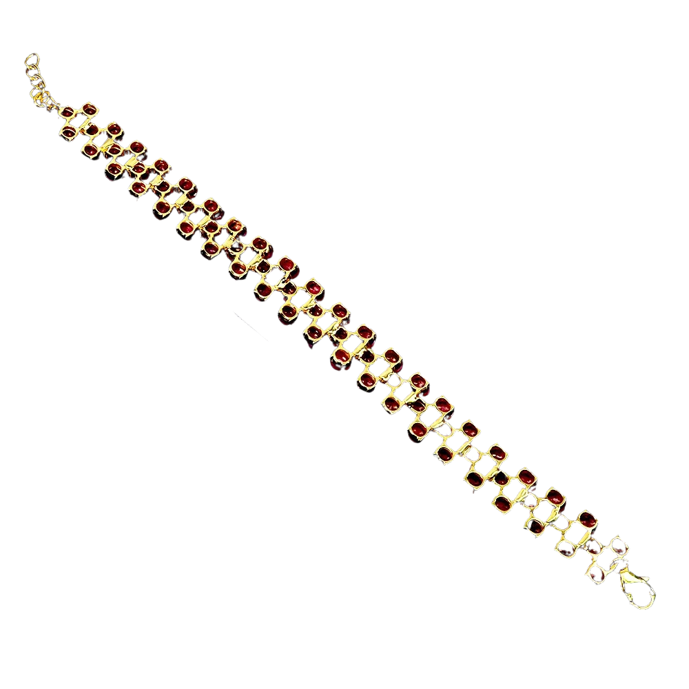 Bratara argint rubin [2]