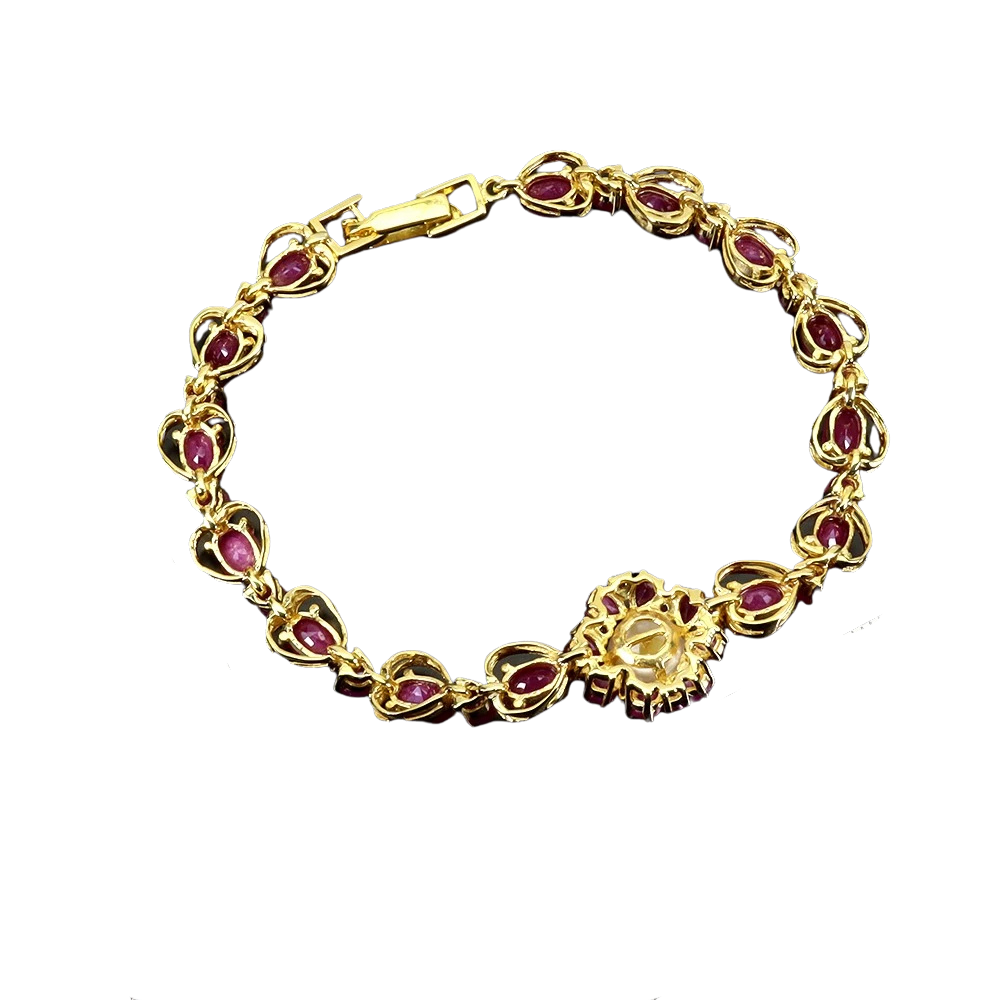 Bratara argint rubin [2]