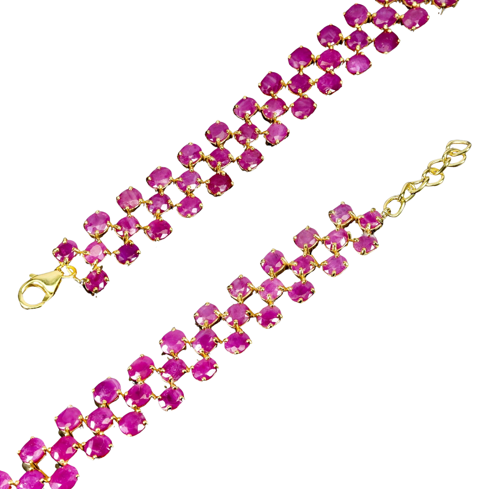 Bijuterii cu Pietre Semiprețioase si Pretioase din Argint - Bratara argint rubin