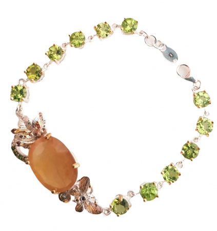 Bratara argint safir [1]