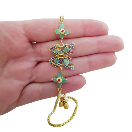 Bratara argint smarald [3]