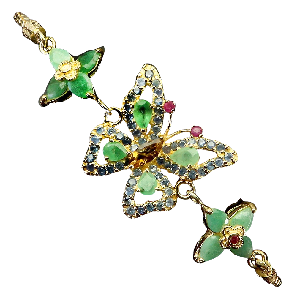 Smarald - Bratara argint smarald