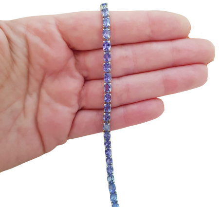 Bratara argint tanzanit [3]