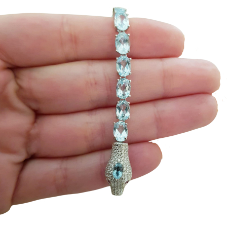 Bratara argint topaz [3]