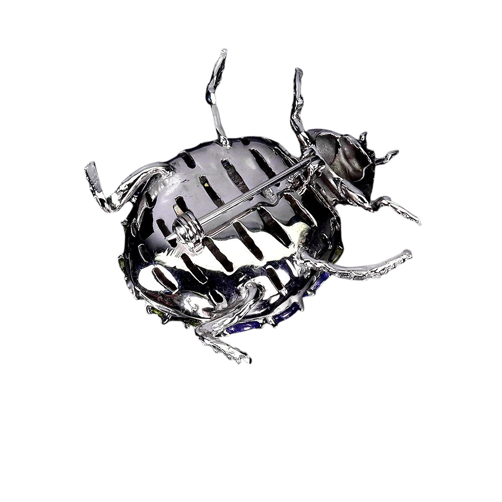 Brosa argint peridot [1]