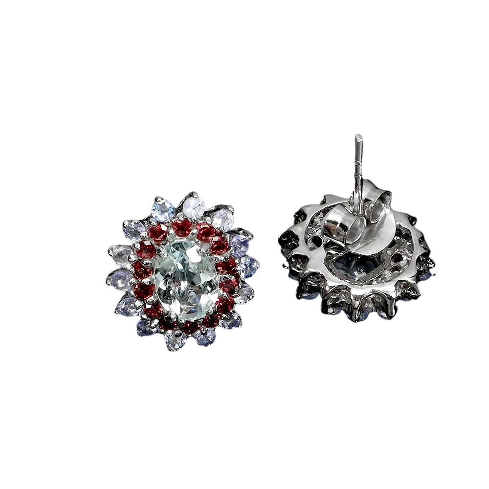 Cercei argint acvamarin [1]