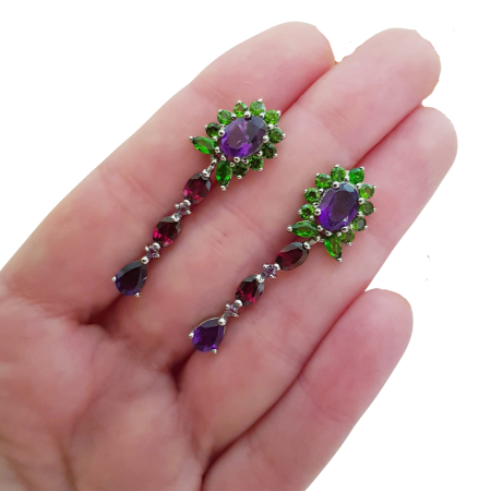 Cercei argint ametist [2]