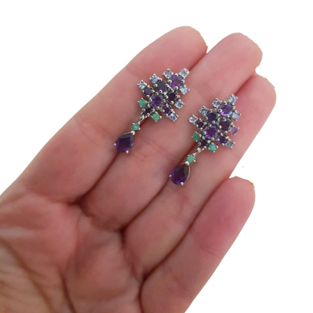 Cercei argint ametist [2]