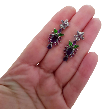 Cercei argint ametist [2]