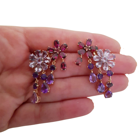 Cercei argint ametist [3]