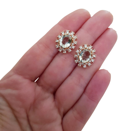 Cercei argint ametist verde [2]