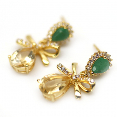 Cercei argint citrin [1]