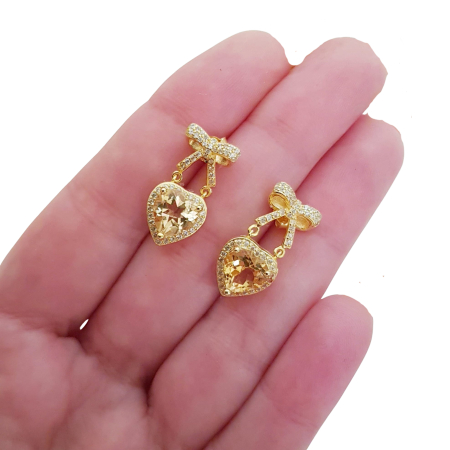 Cercei argint citrin [3]