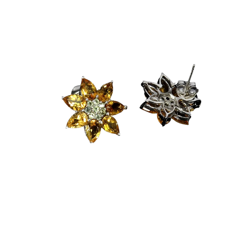 Cercei argint citrin [1]