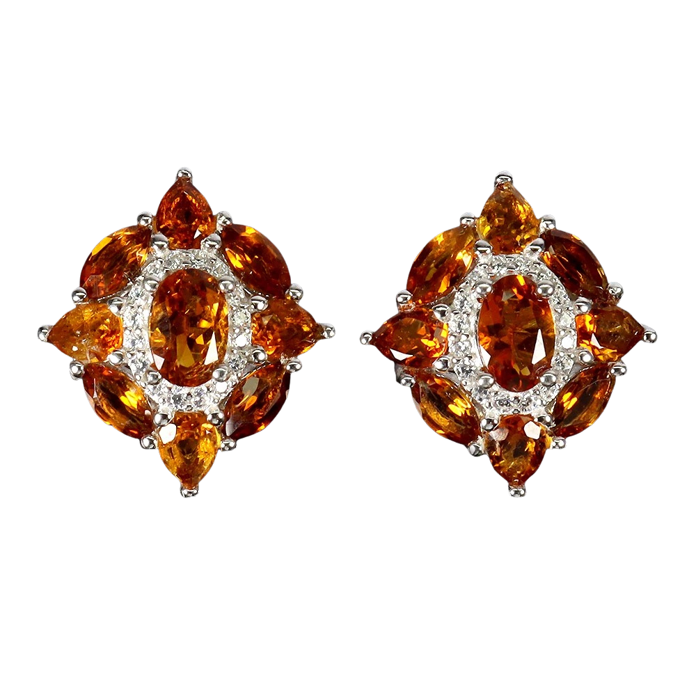 Cercei argint citrin [0]