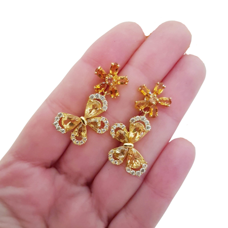 Cercei argint citrin [3]