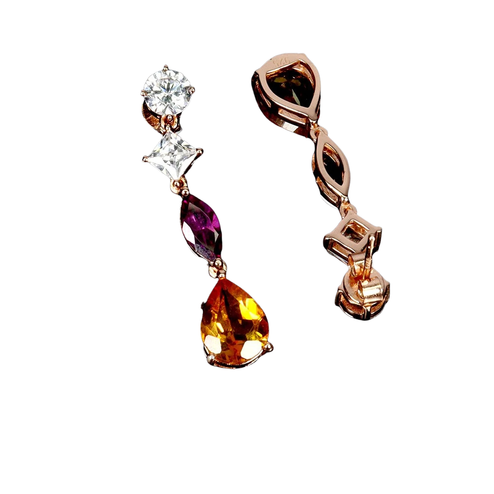 Cercei argint citrin [1]