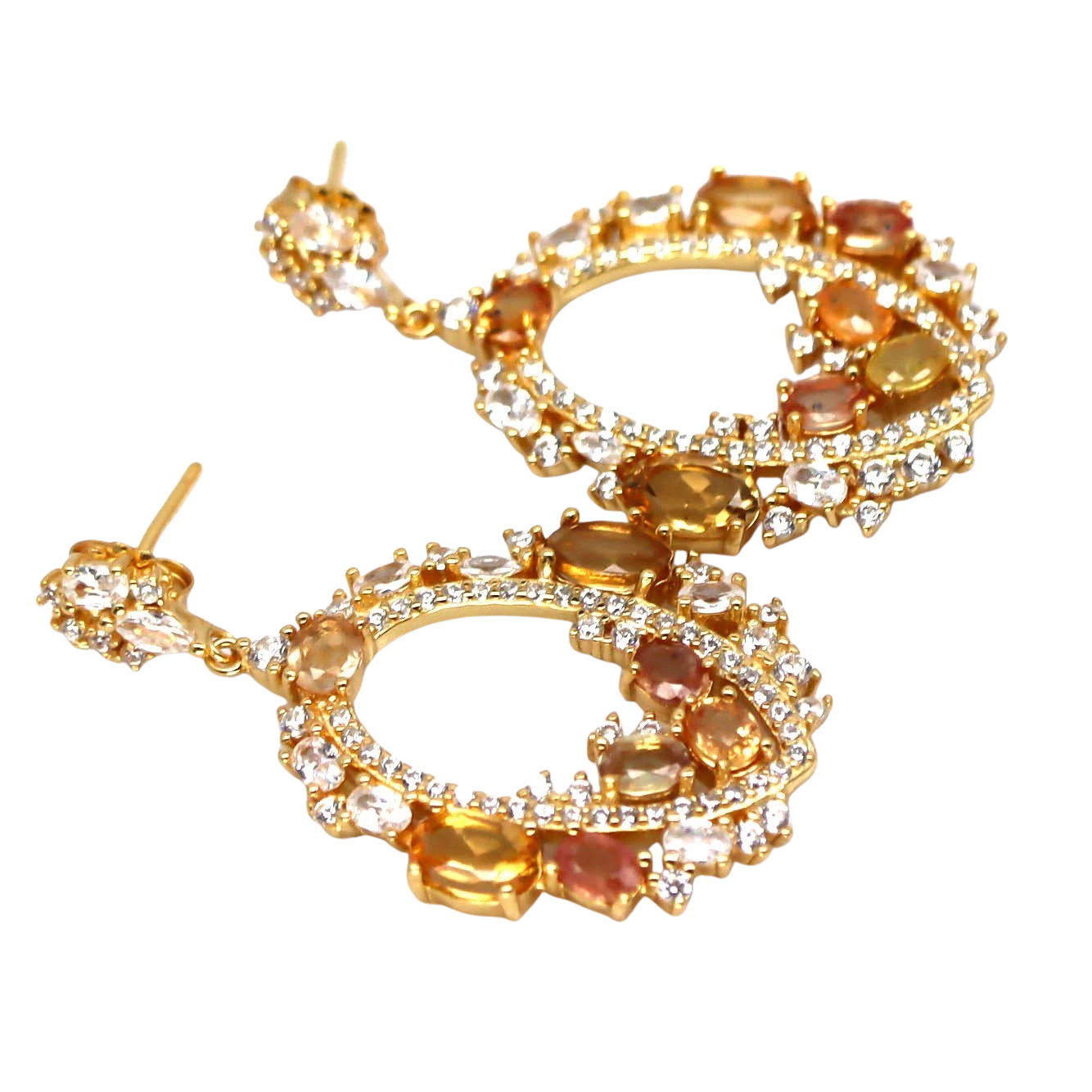 Cercei argint citrin [1]