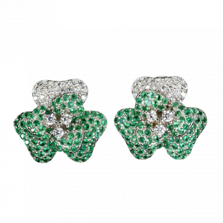 Cubic Zirconia - Cercei argint cubic zirconia