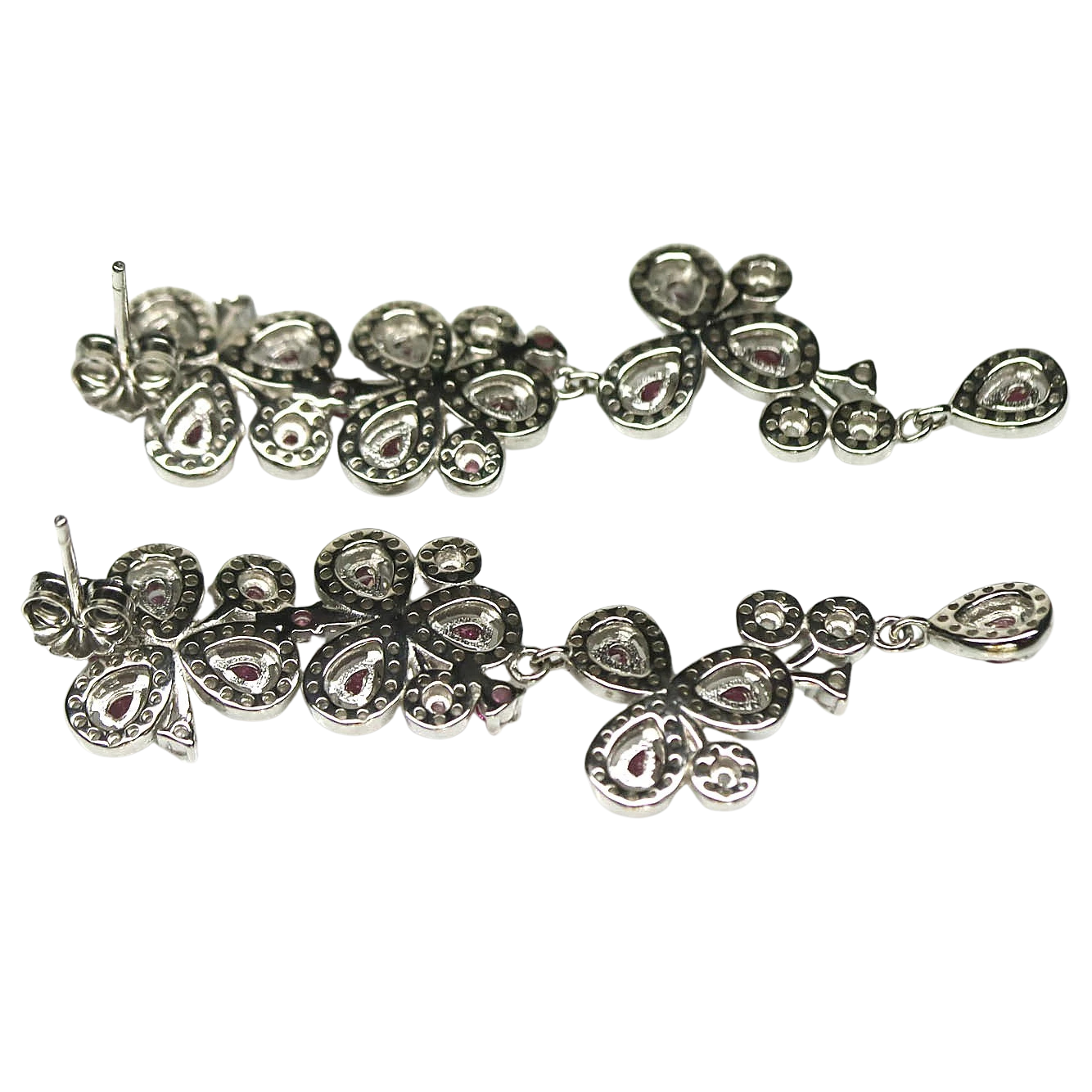 Cercei argint granat [1]