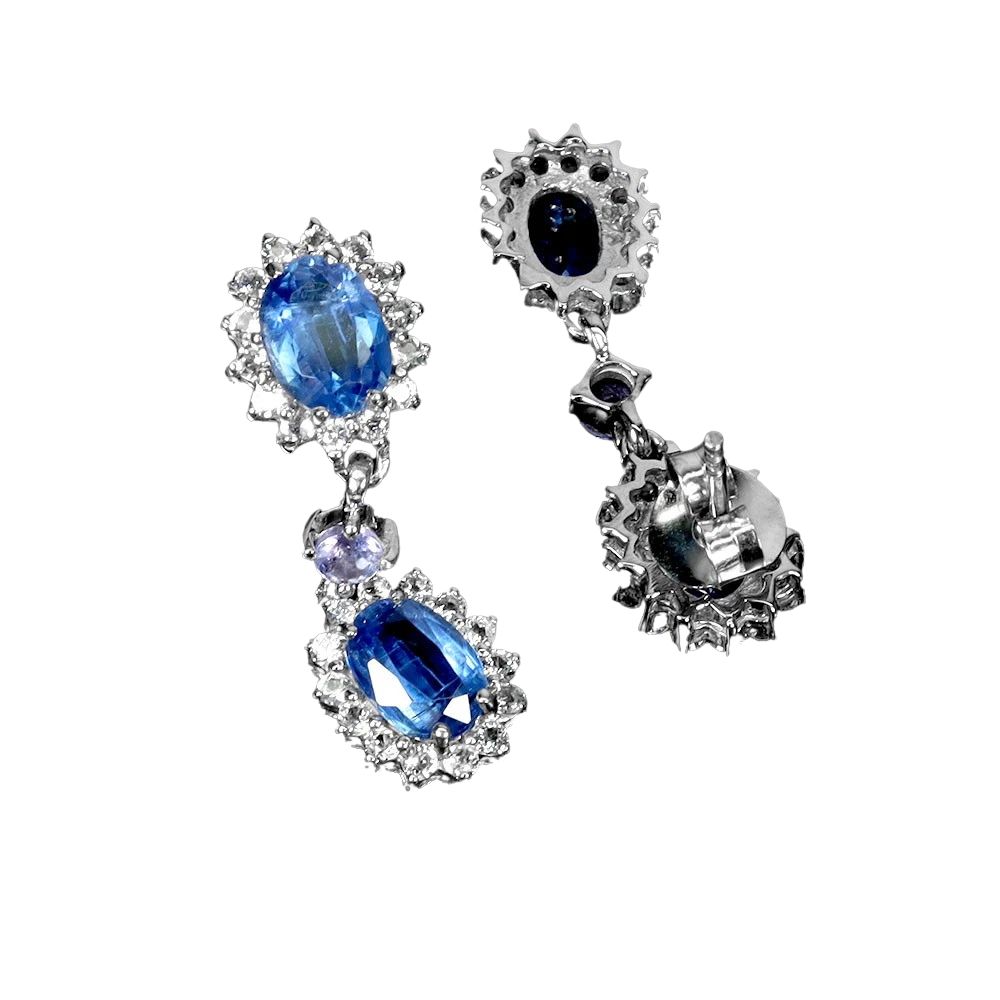 Cercei argint kyanit [1]